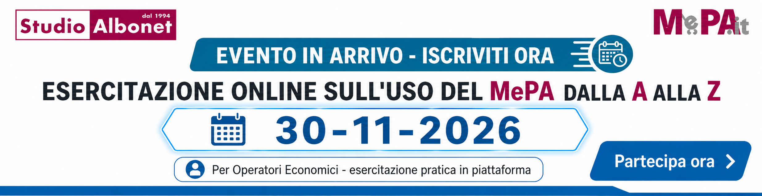 Corso MEPA OE del 28-10-2026